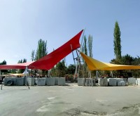 新疆喀什市政亮化工程之张拉膜景观工程